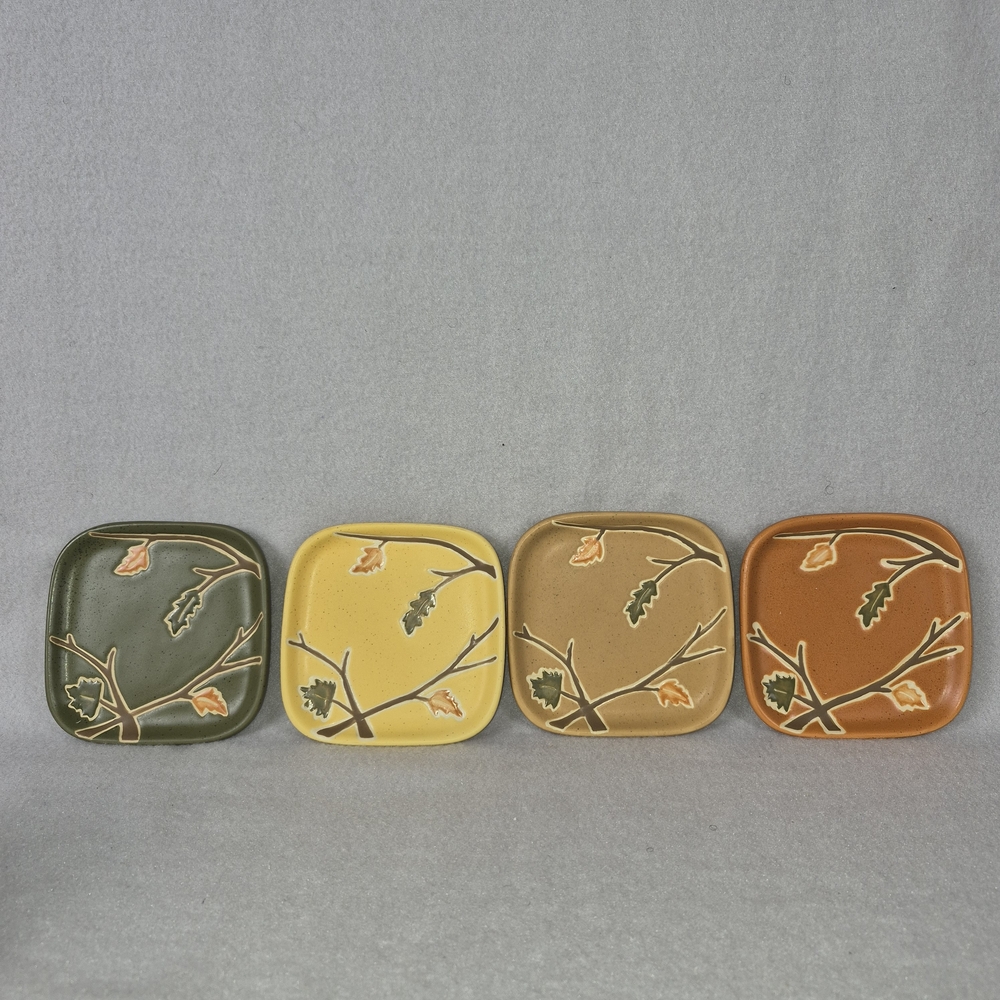 PartyLite 4 Autumn Breeze Pillar Holders New